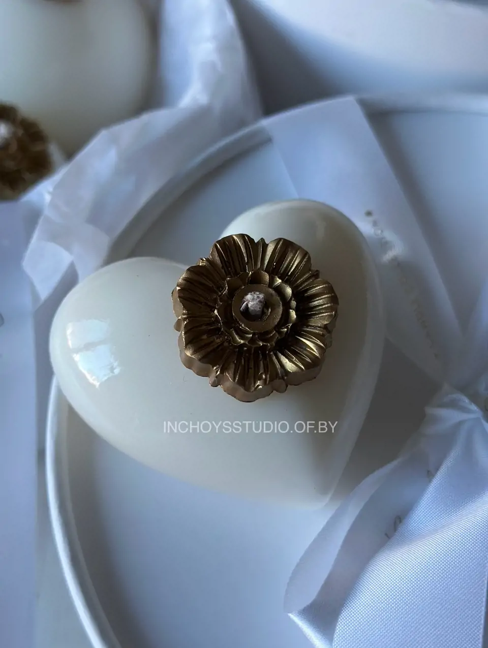 Подарочный набор керамических свечей Ceramic vintage 3 шт — изображение 2