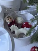 Миниатюра Подарочный набор с белой лошадкой и красной Неваляшкой 2